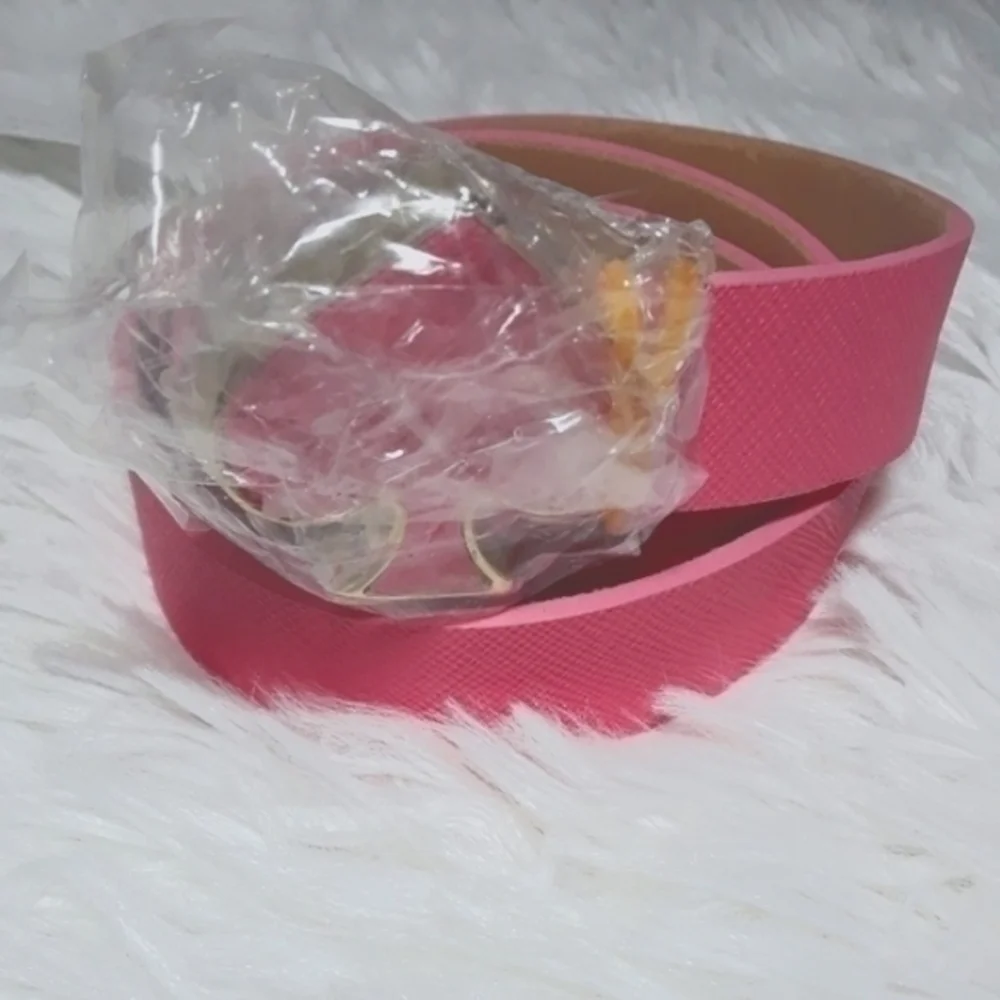 Kate Spade Sample Sale Spade Buckle Leather Belt